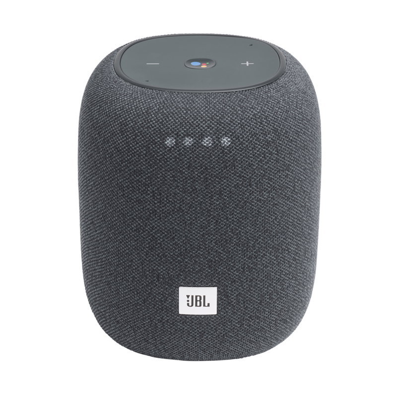 JBL Link Music 360 Degree Bluetooth Speaker with Wi-Fi and Voice Assistance Integration, Grey